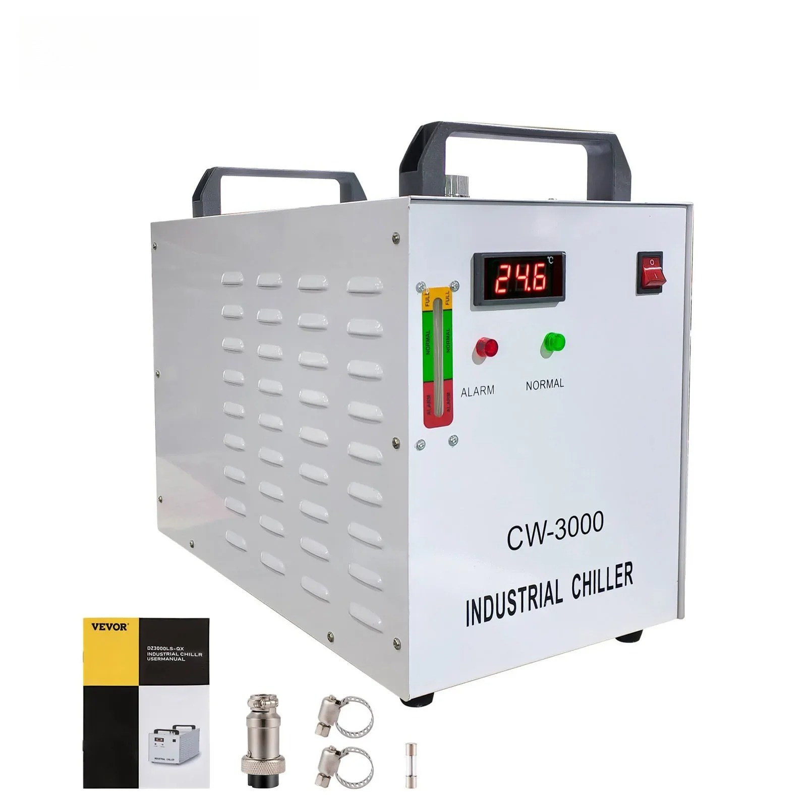 Laser Chiller Water Cooler - SIHAO CW-3000 Przemysłowa chłodziarka wodna do