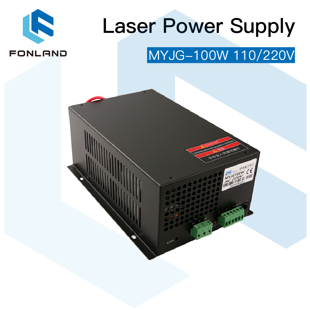 Laser Tube Replacement - Zasilacz laserowy CO2 100W Fonland, zamiennik