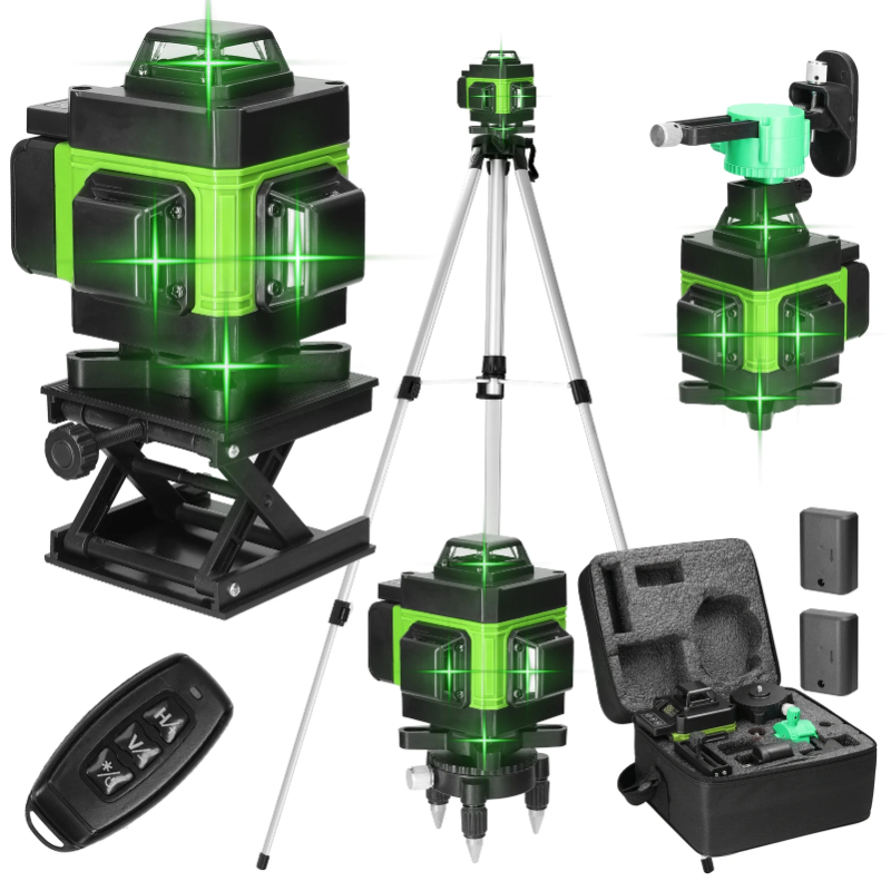 Industrial Laser Level - Statyw/Laserowy Poziomnica Laserowa 16 Linii Profesjonalna