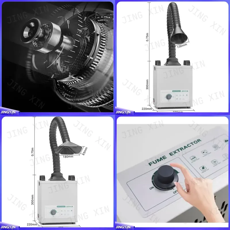 Industrial Laser Fume Extractor - Dostosowany do oczyszczacza dymu o mocy