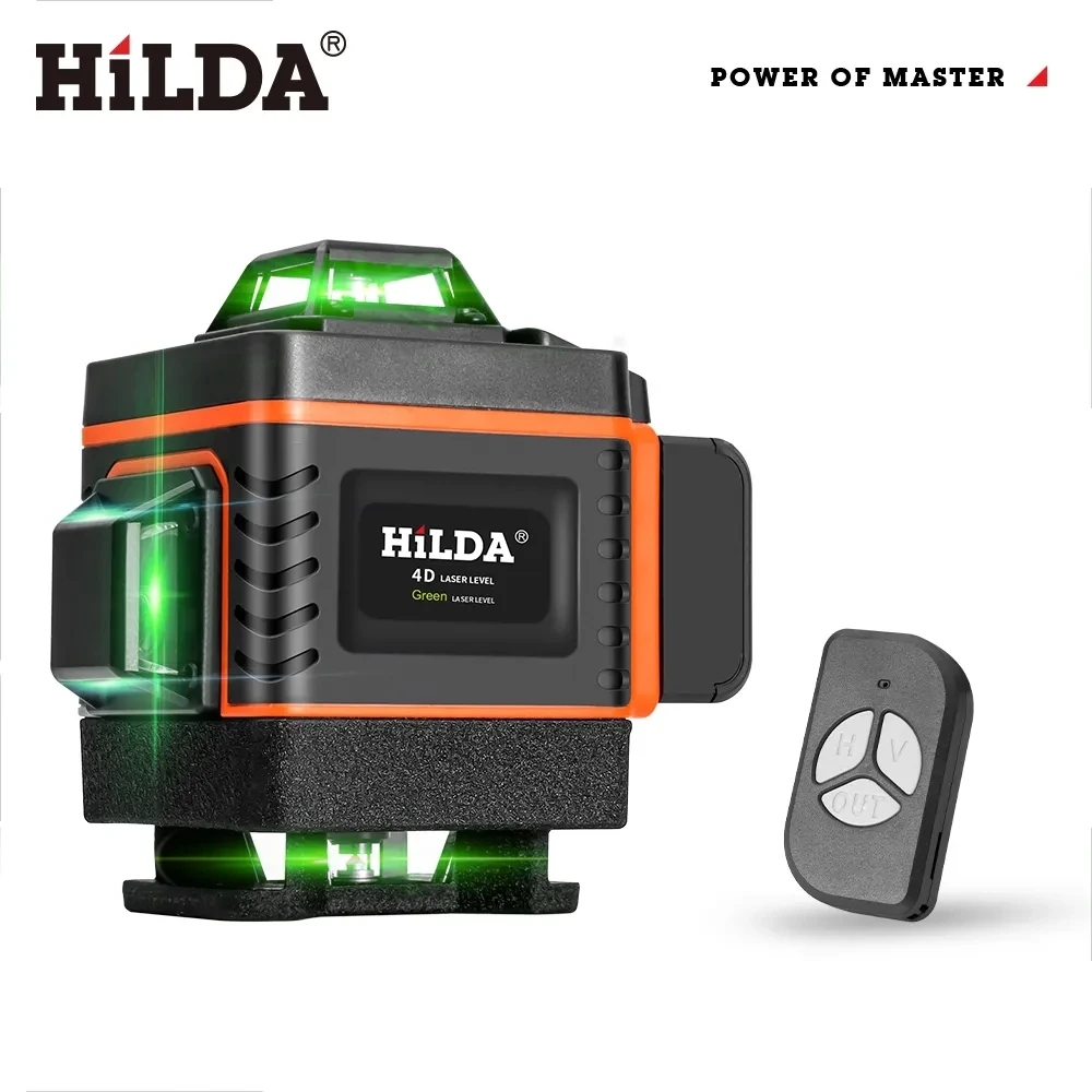 HILDA 16/12 linii 4D poziom la – Industrial Laser Level recenzja i cena