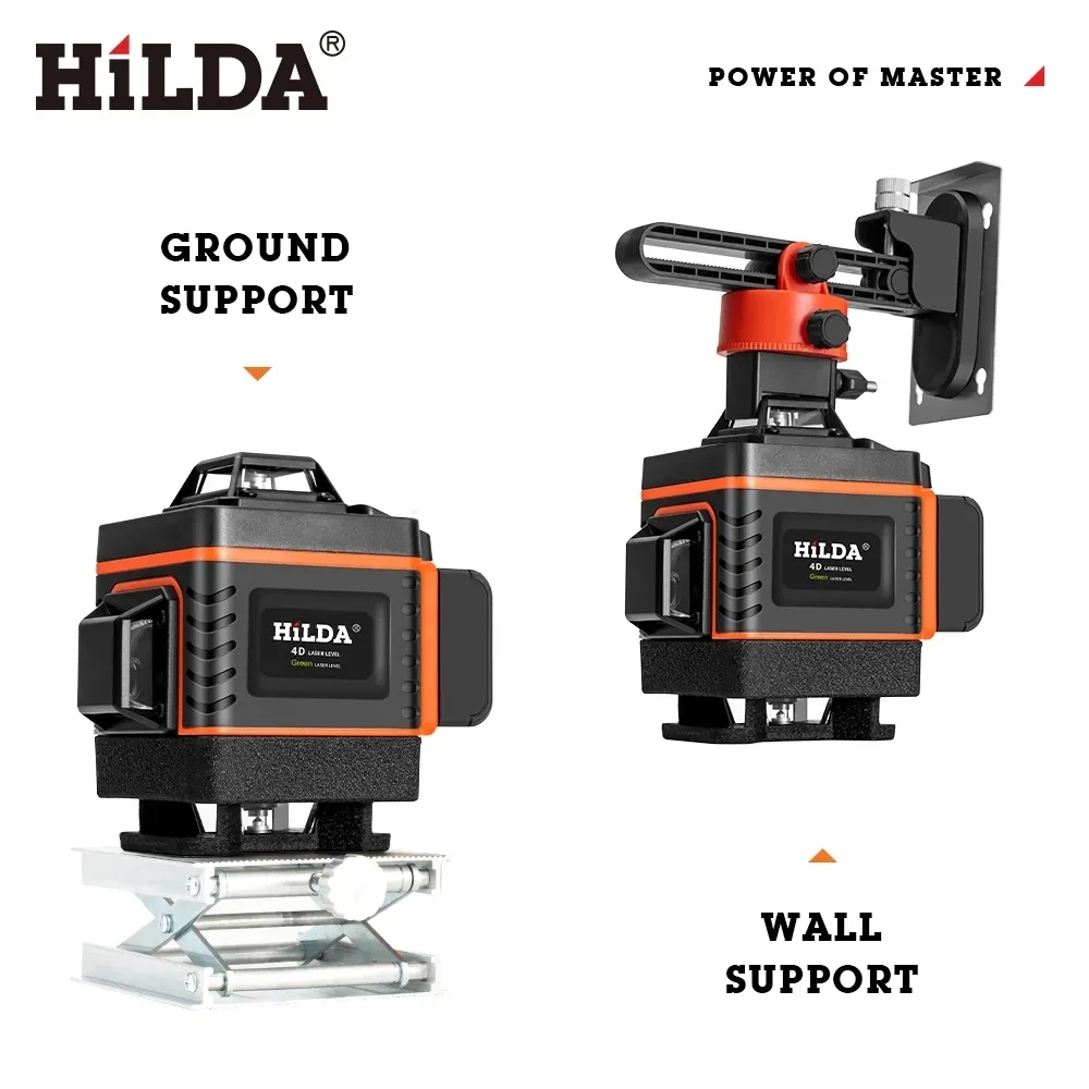 HILDA 16/12 linii 4D poziom la – Industrial Laser Level recenzja i cena