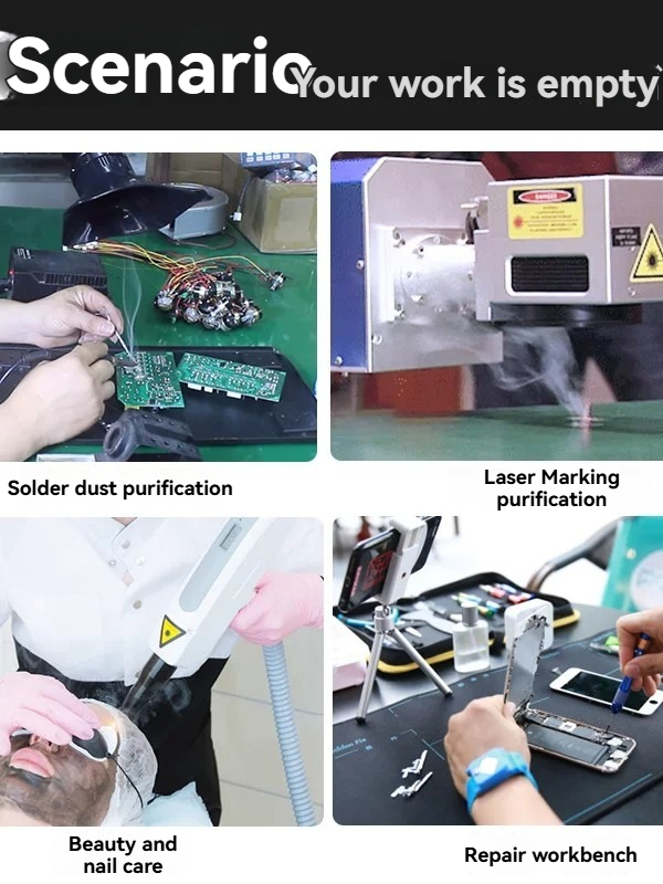 Mini pochłaniacz dymu spowodow – Industrial Laser Welding Iron recenzja i cena