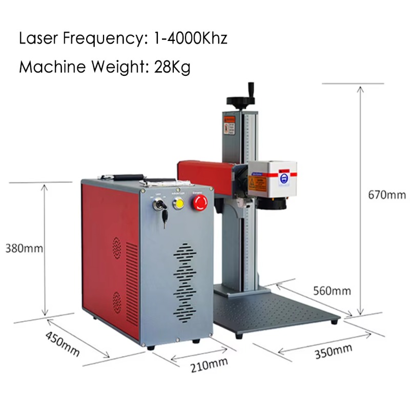 Przenośny laserowy marker świa – Industrial Laser Engraver For Metal recenzja i cena