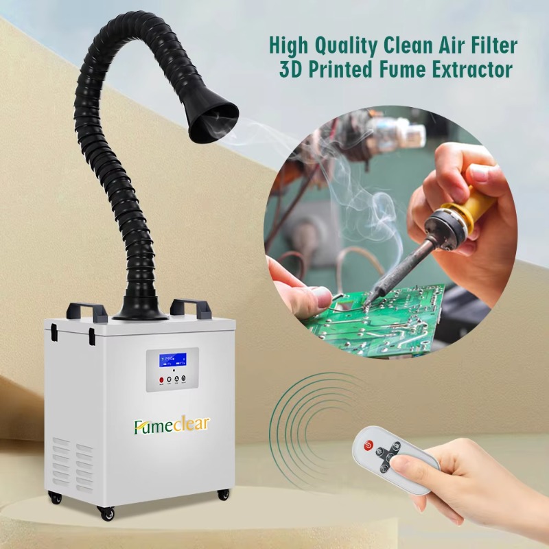 Przenośny odsysacz dymu z cert – Industrial Laser Fume Extractor recenzja i cena