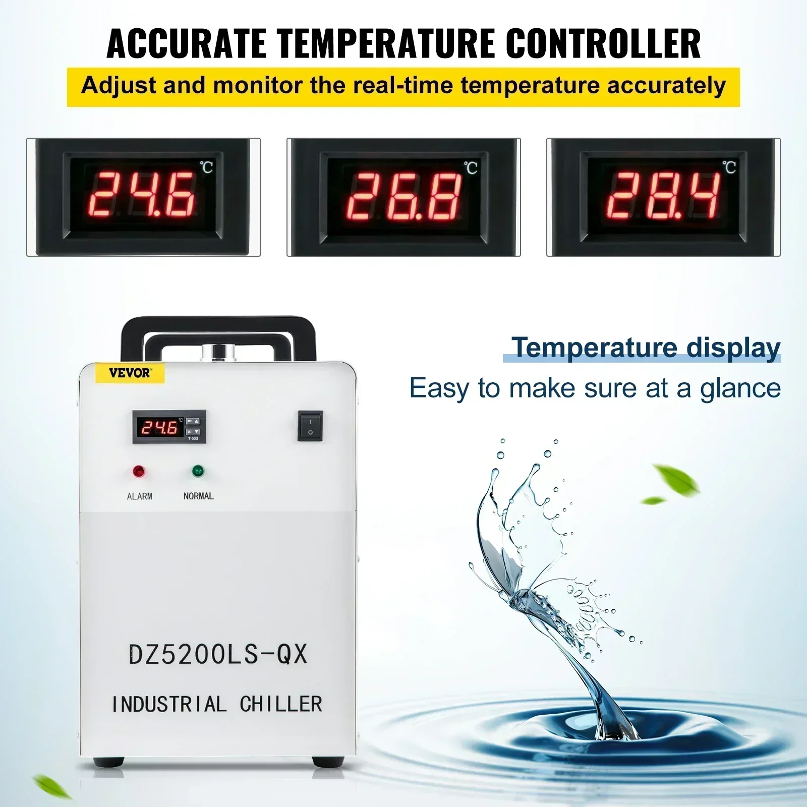 SIHAO CW-3000 Przemysłowa chło – Laser Chiller Water Cooler recenzja i cena