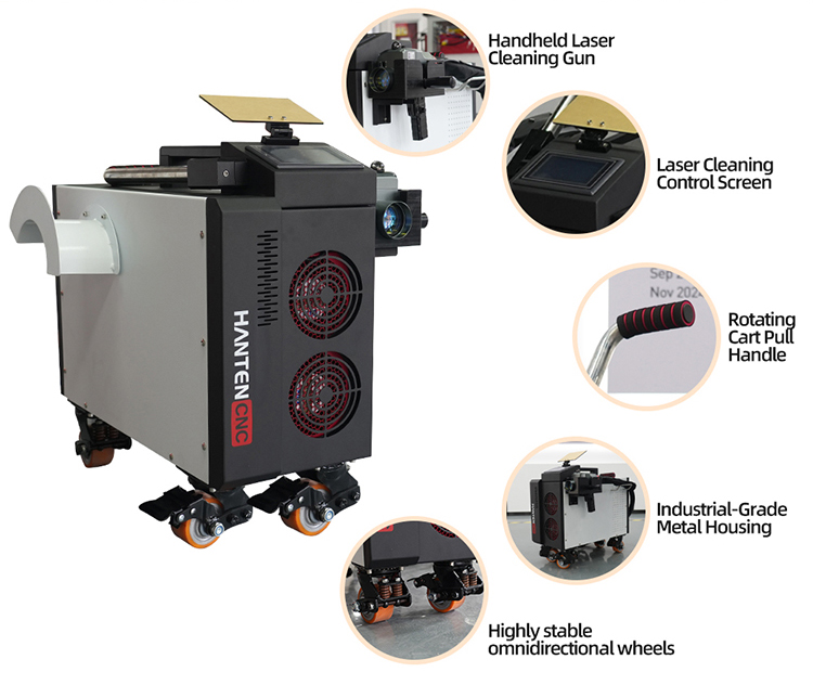 Laserowy oczyszczacz impulsowy – Industrial Laser Cleaning Equipment recenzja i cena