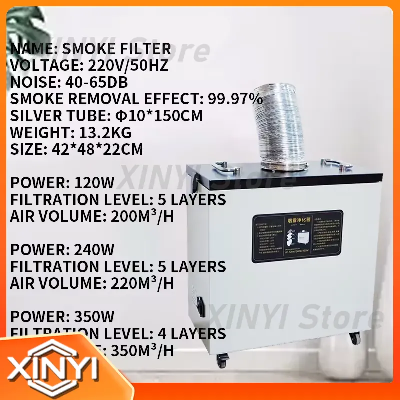 Nowy model 240W odkurzacza pow – Industrial Laser Fume Extractor recenzja i cena